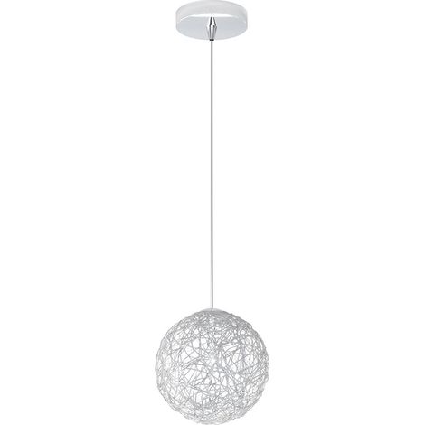 Sospensione Contemp Willow Metallo Cromo Diffusore Alluminio 1 Luce G9 (1/4)