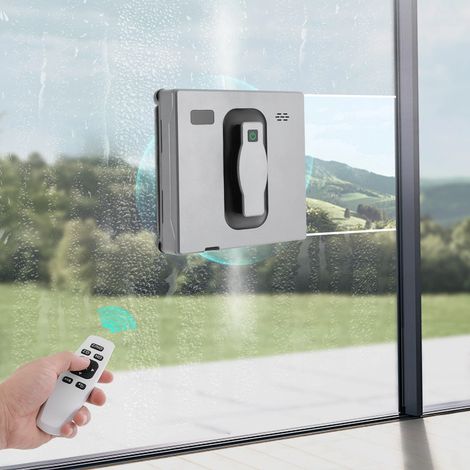 Robot de nettoyage de vitres intelligent, 2500Pa, aspirateur de vitres, nettoyeur de vitres électrique automatique avec télécommande, Pour maisons, immeubles de bureaux, immeubles de grande hauteur