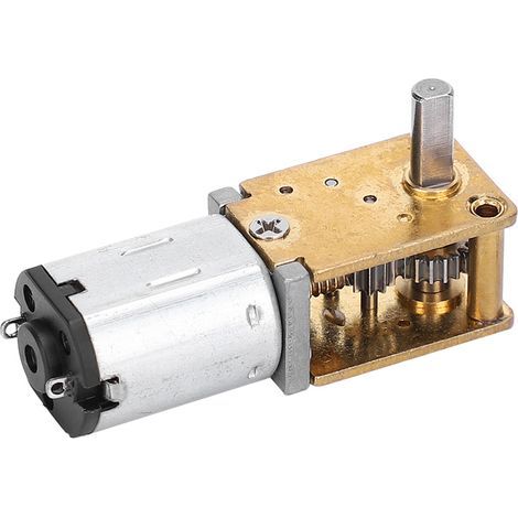 Mini-Getriebemotor, Mikro-Schneckengetriebe, Bürsten, Gleichstrommotoren, elektronische Geräte 1218GEN20 (DC6V 70 U/min) (1/5)