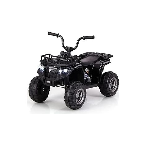 6V 4-Wheeler Quad Car with One-Button Start Kids Ride On Electric ATV (1/5)
