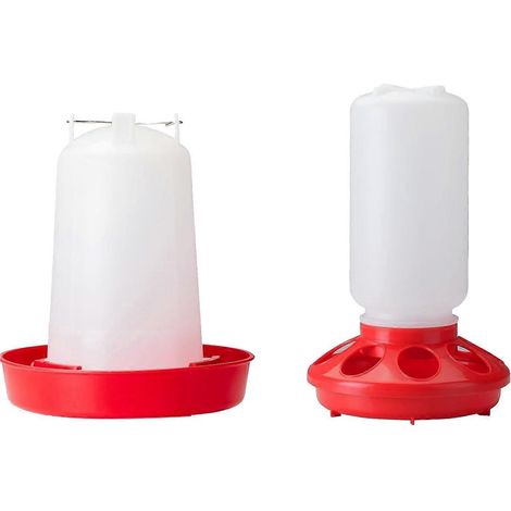 Kits d'abreuvoirs et de mangeoires pour poussins, mangeoires pour canards et poules, fournitures pour élevage de pigeons (1/4)