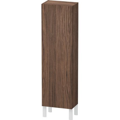 Duravit L-CUBE mobile 400x243x1320mm apertura sinistra noce scuro