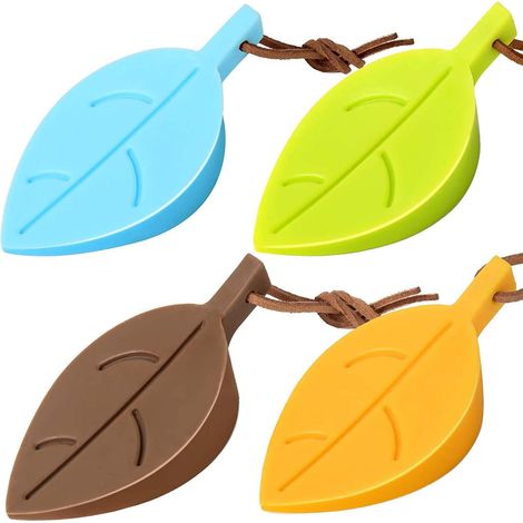 Butée De Porte - En Silicone Non Toxique - Pour Protection Doigts Et Prévention Claquement Porte - Usage Intérieur Maison Bureau - Lot De 4 (1/5)