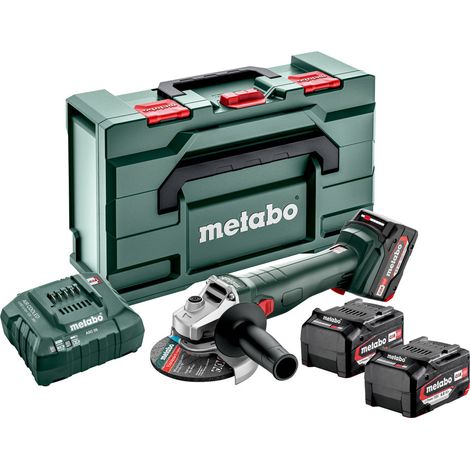 Metabo W 18 L 9-125 Quick Winkelschleifer grün akku (1/5)