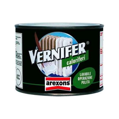 SMALTO PER CALORIFERI 'VERNIFER' 500 ml - Bianco satinato - AREXONS