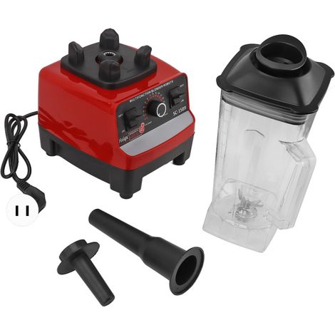 Melangeur de comptoir 4500W 2L 15 vitesses robot multifonction menager avec 6 lames en acier inoxydable pour viande glace fruits (1/5)