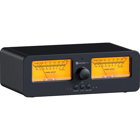 Commutateur Audio, Double VU Mètres, Télécommande, LC30-Y (1/2)