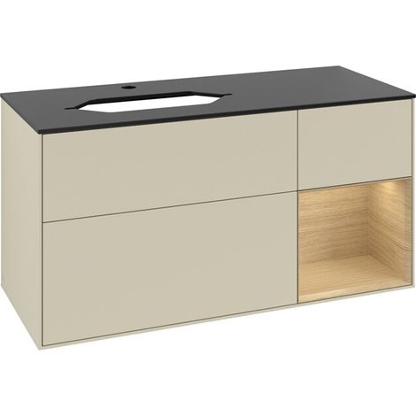 Villeroy & Boch F282PCHJ Armoire sous lavabo Finion F28 (1/2)