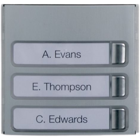 Façade pour module appels avec 3 boutons CAME 60020120 (1/2)