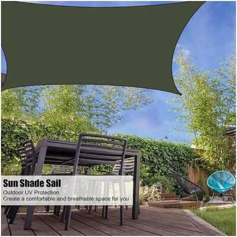 Sonnensegelstoff in Armeegrün – UV-Schutz – für Garten, Terrasse, Pool, Hof (1/5)