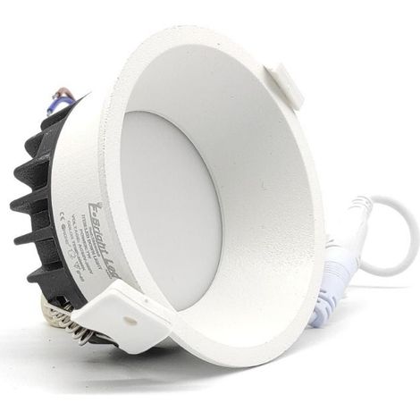 Downlight Led Incasso Conico 10w Taglio 112 mm