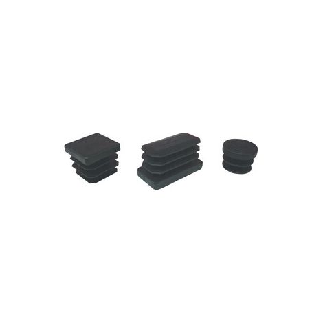 BL PUNTALE ALETTATO TONDO 26 MM NERO 8 PZ- 6,0 blister