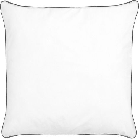 Guanciale Morbido in Cotone di Japara Bianco 80 x 80 cm Pelister