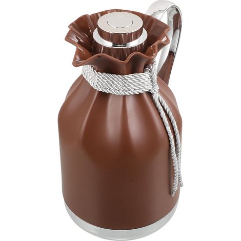 Carafe Isotherme à Thé 1l avec Intérieur en Verre, Grosse Capacité, Matériau Verre et Silicone, Maison Voyages (1/5)