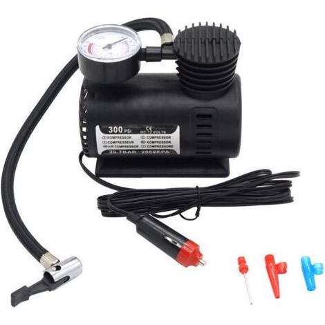 Gonfleur de voiture portable 12V pompe à air de voiture électrique petite pompe à air (1/4)
