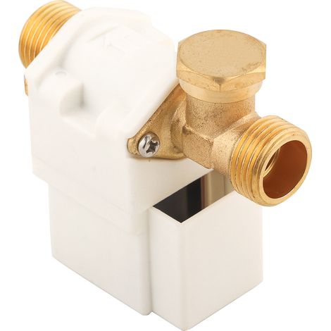 Électrovanne solaire 12 V CC G1/2" pour eau, normalement fermée (N/C)