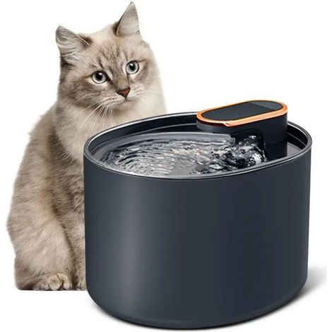 Drei-Liter-Wasserspender für Haustiere, ultraleise und automatische Wasserspender für Katzen und Hunde - Crezuo