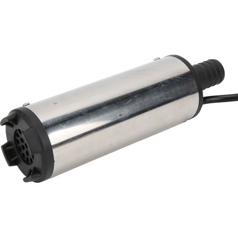 Pompe submersible 12V électrique compacte en acier inoxydable pour eau, diesel et kérosène (1/5)