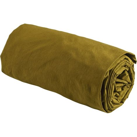 VIVARAISE - Drap housse Céleste en coton bio 200 x 160 cm - La Cerise sur le Gâteau (1/2)