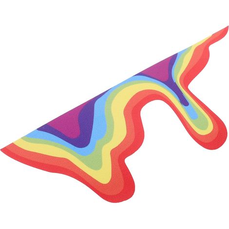 Rainbow Design Car Stickers 1 Piece Sheet of Waterproof PVC