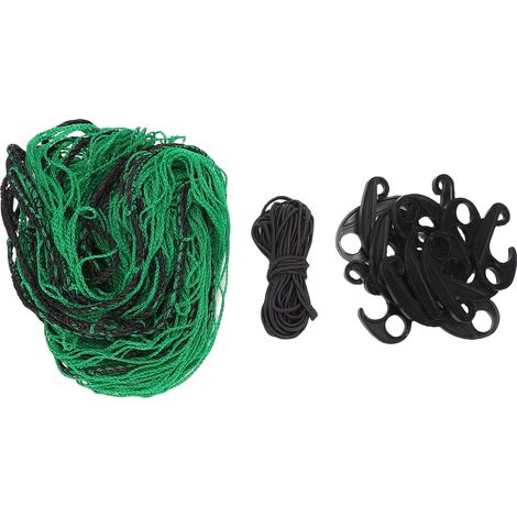 Filet de chargement pour lit de camionnette PP 59,1x78,7 pouces, maille fine élastique avec crochets de sangle, remorque SUV (1/5)