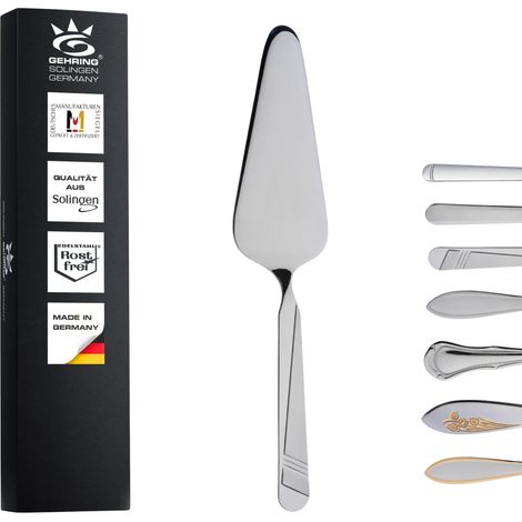 Pelle à gâteau Pelle à gâteau pour pizza et pâtisserie, lasagnes, quiche en acier inoxydable 18/10 Passe au lave-vaisselle Fabriqué en Allemagne (1/3)
