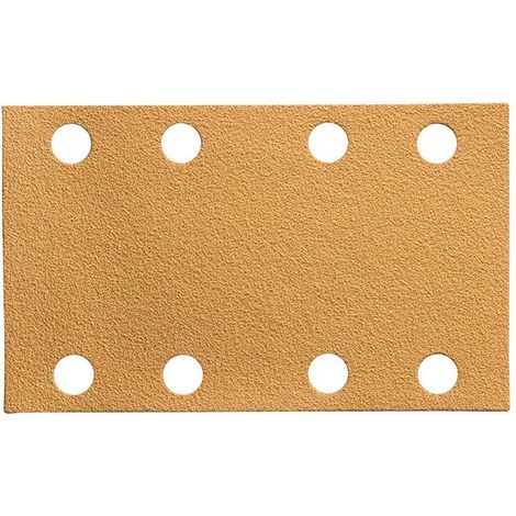 Mirka Abrasif GOLD 81x133mm Grip 8T, grain 60, 50/unité - 2368805060