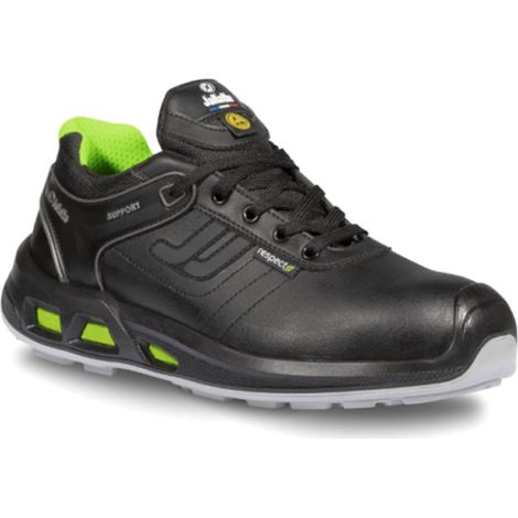 Jallatte Jalriver SAS ESD S3 CI HI SRC Sicherheitsschuhe - 45 EU - Schwarze