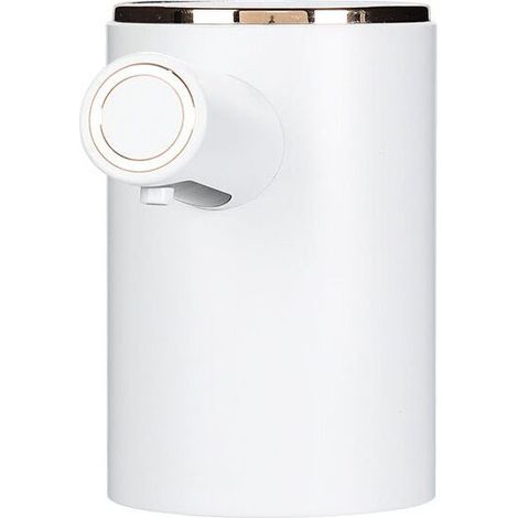 Distributeur de savon mural gris 300 ml à tête unique, sans perçage, pour cuisine et salle de bain (1/4)
