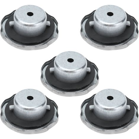 Lot de 5 bouchons de réservoir d'essence en alliage d'aluminium, pièce de rechange pour générateur 168F 170F 188F 190F (1/5)