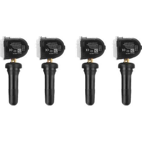 Cuatro sensores de presión de neumáticos TPMS para CT6, XT5, SRX y Malibu, número de pieza 13598773 (1/4)