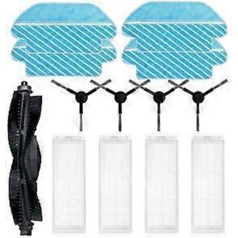 Pièces de rechange et accessoires pour aspirateur robot M6 Pro : brosse principale, filtre HEPA, chiffon de nettoyage, C (1/5)