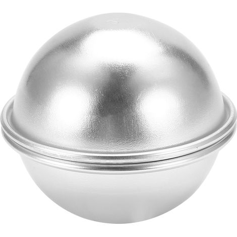 Handgefertigte Badebombenformen aus Aluminiumlegierung, DIY-Formwerkzeug für sprudelnde Kuchen und Kosmetik, kreatives Bastelset (1/3)