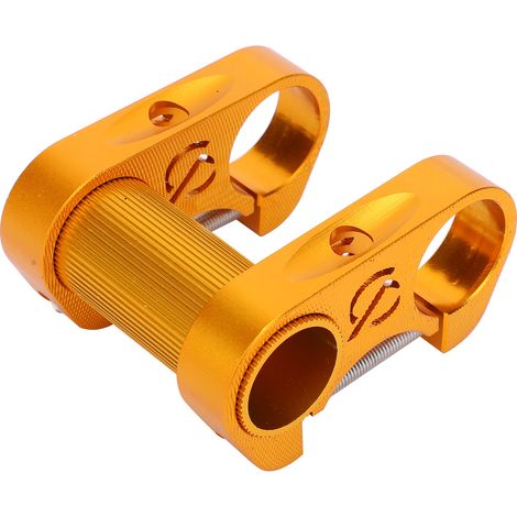 Potence de Vélo Pliable en Alliage d'Aluminium 25.4MM pour Modification SP8 Double Tige Dorée (1/5)