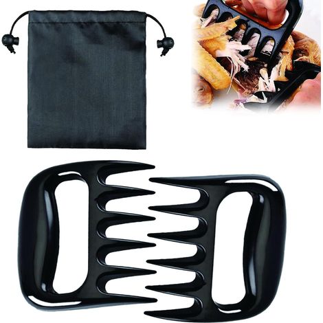 2PCS Griffes d'ours, Plastique antirouille, Pour découper viande, Porc poulet bœuf, Barbecue extérieur (1/5)