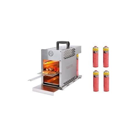 ROTHENBERGER Industrial THERMO ROASTER TO GO Gasgrill inkl. 4 x Multigas 600 ml - 1500004411 (1/5)