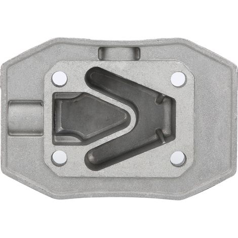 Culasse de petit compresseur d'air Zhongbama 4/3/5P en aluminium, accessoires pour compresseur d'air, cache-radiateur 48 mm x 72 mm (1/5)