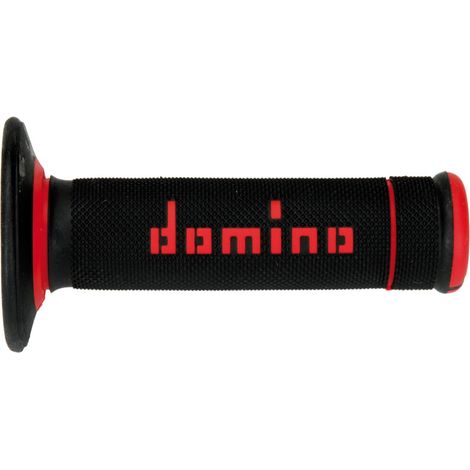 Domino Offroad X-treme Zweikomponenten-Griffe, schwarz/rot