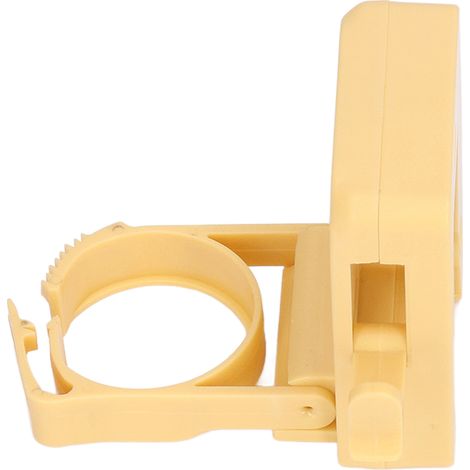 Étagère murale de bureau/maison sans perçage, support de rangement réglable, jaune (1/5)