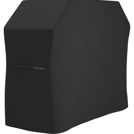 Wasserdichte Grillabdeckung aus Polyester 147 x 61 x 120 cm schwarz HOMVRA (1/5)