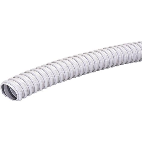 Guaina spiralata autoestinguente tubifor diametro 12mm da 10m grigio - tfgs012gs010