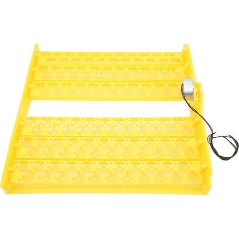 Plateau d'incubation d'oeufs entièrement automatique Plateau d'incubateur d'oeufs HollowStyle pour cailles de canard de poulet (220V) (1/5)