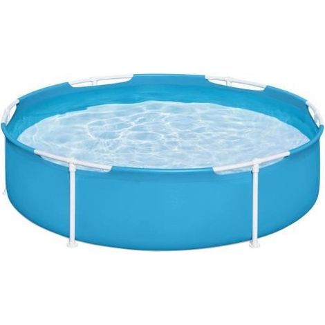 Bestway – Piscine tubulaire ronde pour enfants 152 x 38 cm – Capacité 580 litres – PVC résistant aux UV – 56283