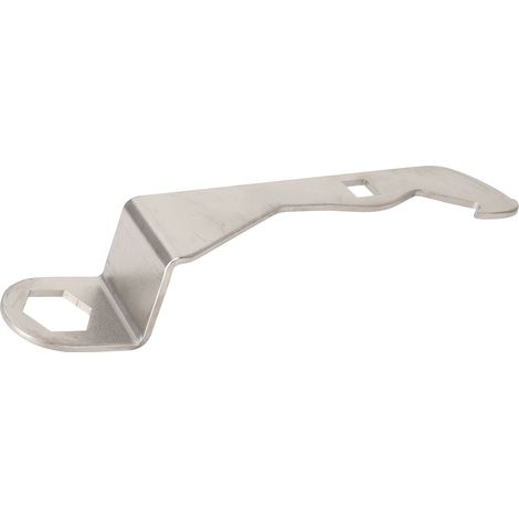 Clé à hélice en acier inoxydable 304 de qualité marine, longueur 25,4 cm (10 po), pour écrou d'hélice hexagonal de 27 mm (1 1/16 po) et écrou quadrilatéral de 14,2 mm (0,56 po). (1/5)