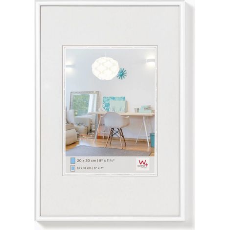 Walther New Lifestyle 18x24 Kunststoff weiß KV824W Wandrahmen