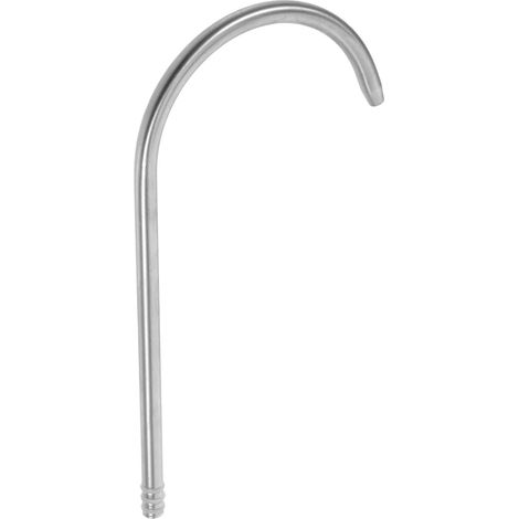 Wasserhahn-Auslauf – 1 Stück – Edelstahl – Kompaktes und robustes Design – Für private und professionelle Küchen – 27 x 16,5 x 0,9 cm (1/5)