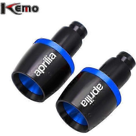 Bouchons de poignées de guidon pour motos Aprilia RSV, RSV4, RSV1000/R, Caponord 1200, Dorsoduro 750, Shiver, Tuono 1000/R, V4R et RS125