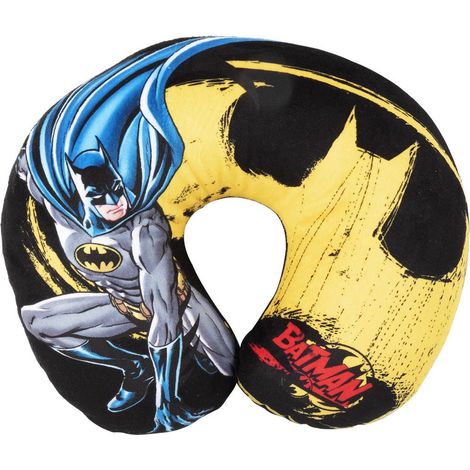 Cuscino collo da viaggio auto morbido Batman Bambino supereroi (1/5)