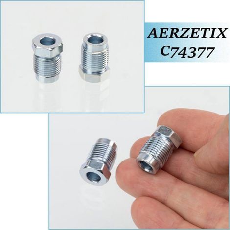 Écrou Raccord Mâle - M12x1 - Pour Tuyau De Frein 6 4 mm - Lot De 2 (1/5)