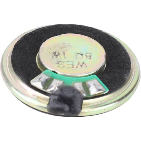 Lot de 2 haut-parleurs stéréo à pavillon de 8 ohms et 1 W, diamètre 28 mm (1/5)